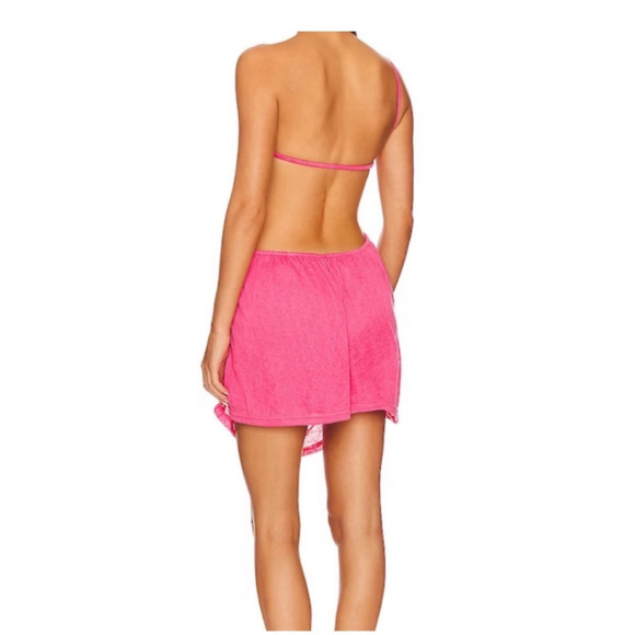 Revolve SNDYS Large Bella Cotton Dress in Pink NWT - Picture 4 of 10